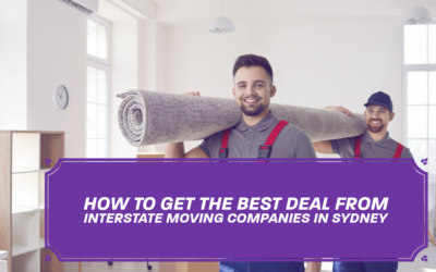 How to Get the Best Deal from Interstate Moving Companies in Sydney